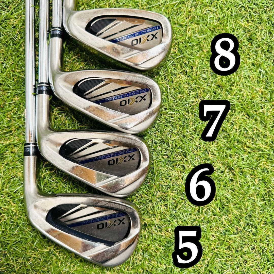 【良品】豪華8本 11代目ゼクシオ XXIO11 メンズアイアンセット S