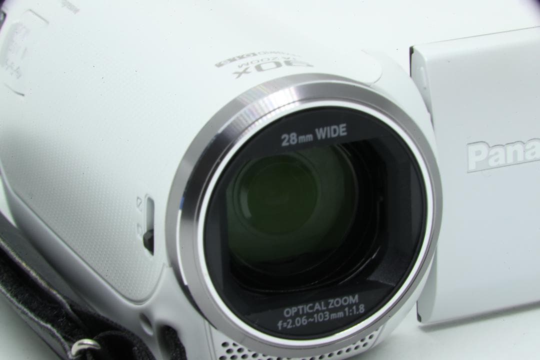 【L2376】 Panasonic HC-V480MS ホワイト パナソニック