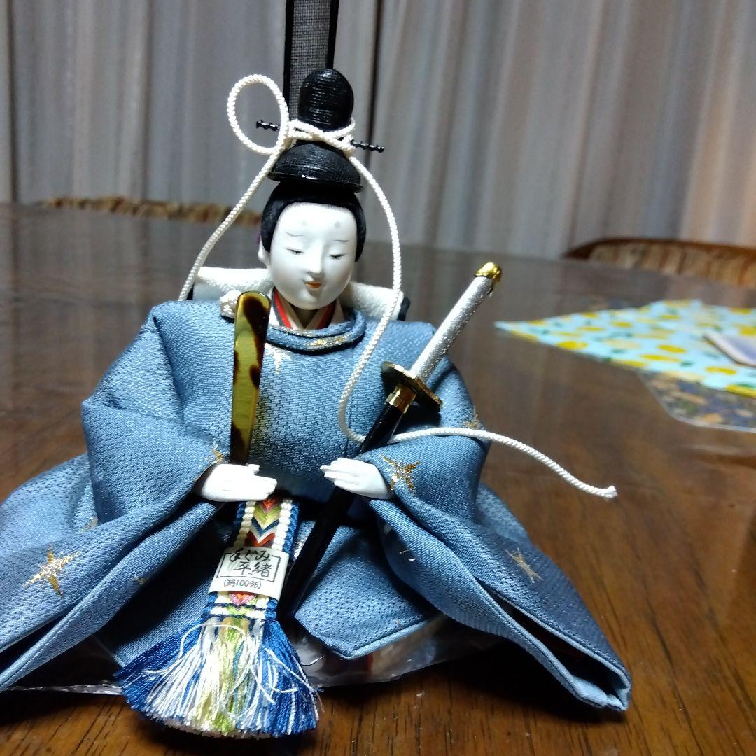 雛人形 伝統的な雛祭り用　江戸雛　市川豊玉作