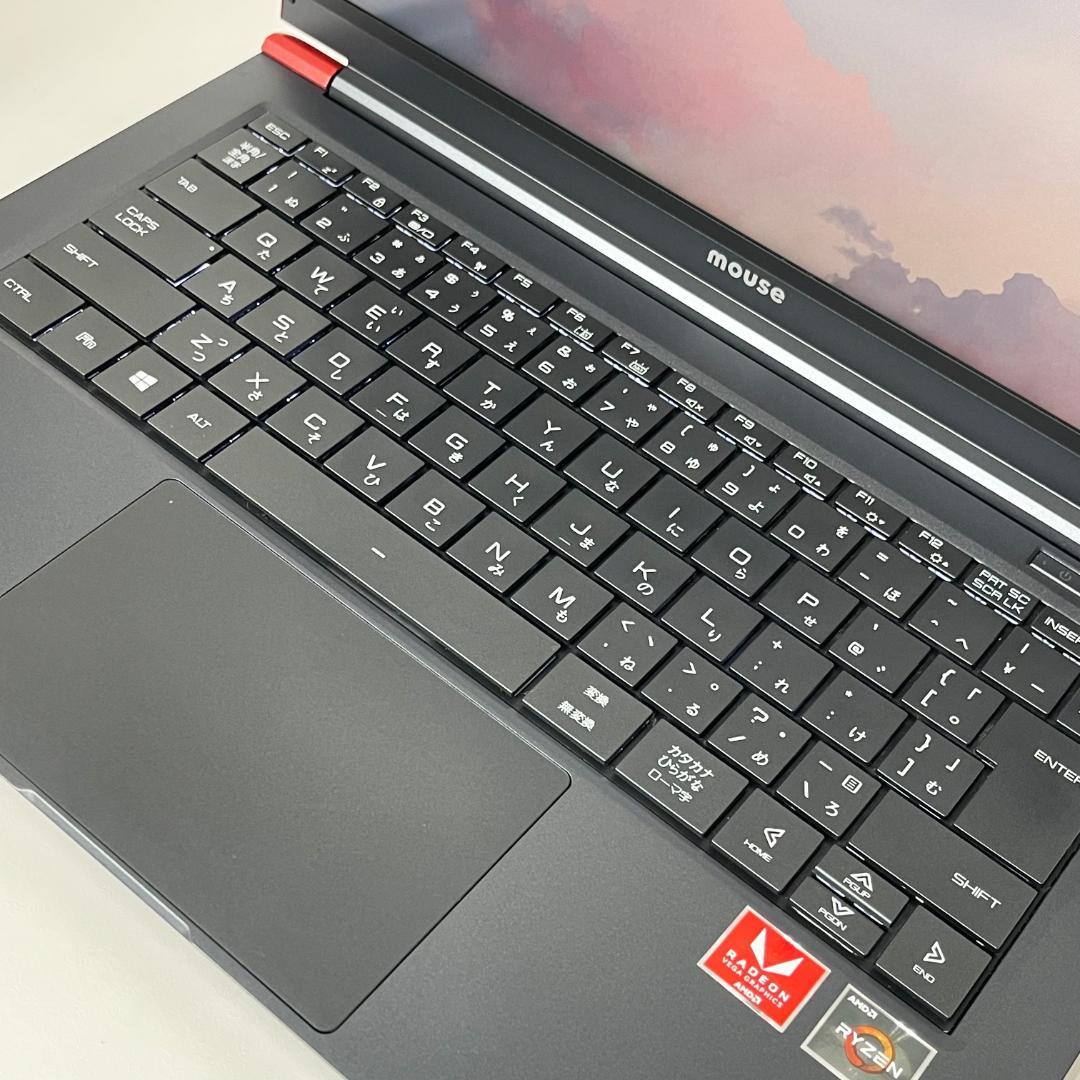 mouse Ryzen5 フルHD14インチ SSD512GB メモリ16GB