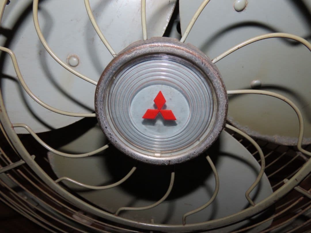 0016　三菱電機　扇風機　A.C.ELECTRIC FAN　昭和レトロ