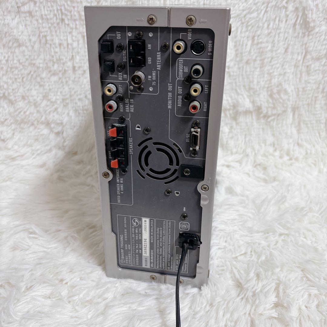 動作品 SHARP ミニコンポ SD-VH9-S シャープ CD MD DVD