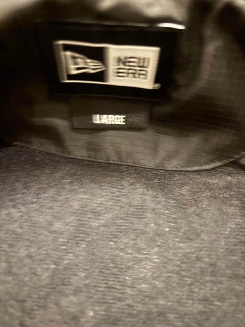 NEW ERA ブラック キルティング中綿ジャケット L