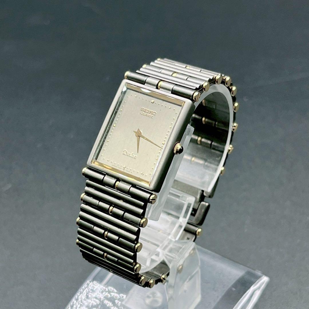 時計 SEIKO DOLCE vintage Watch gray TITAN