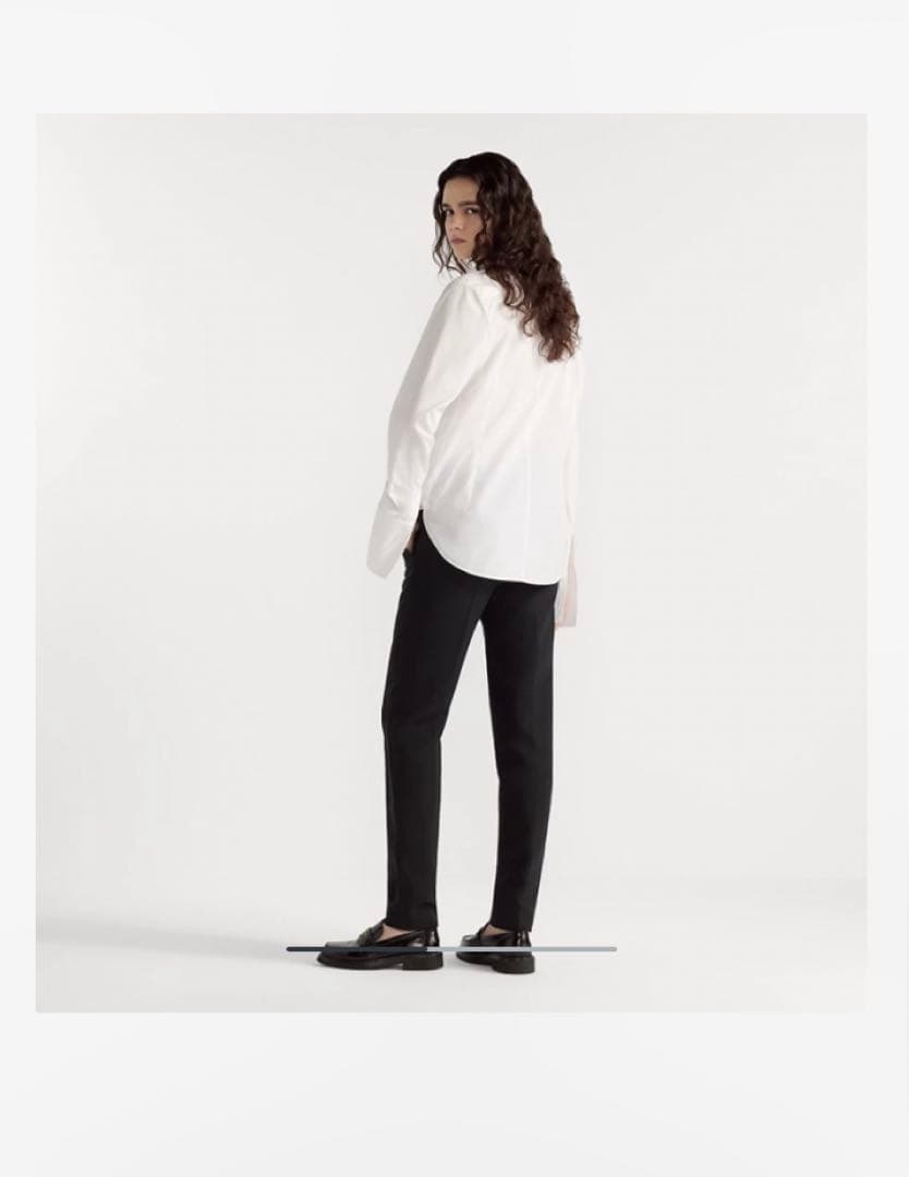 Christian Dior コットンポプリンブラウス