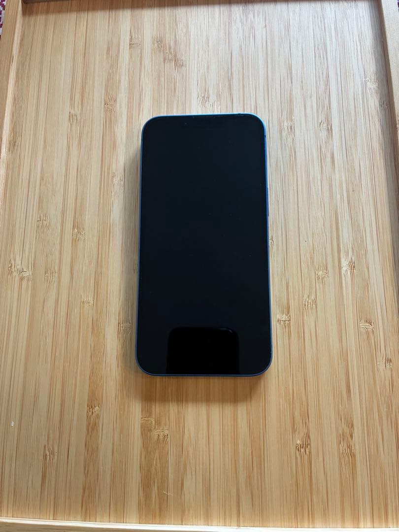 Apple iPhone 13 青色 本体と箱付き