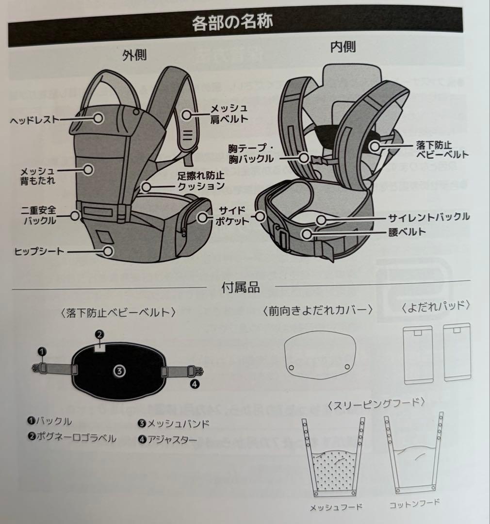 miki house x POGNAEべビーキャリア　★専用です