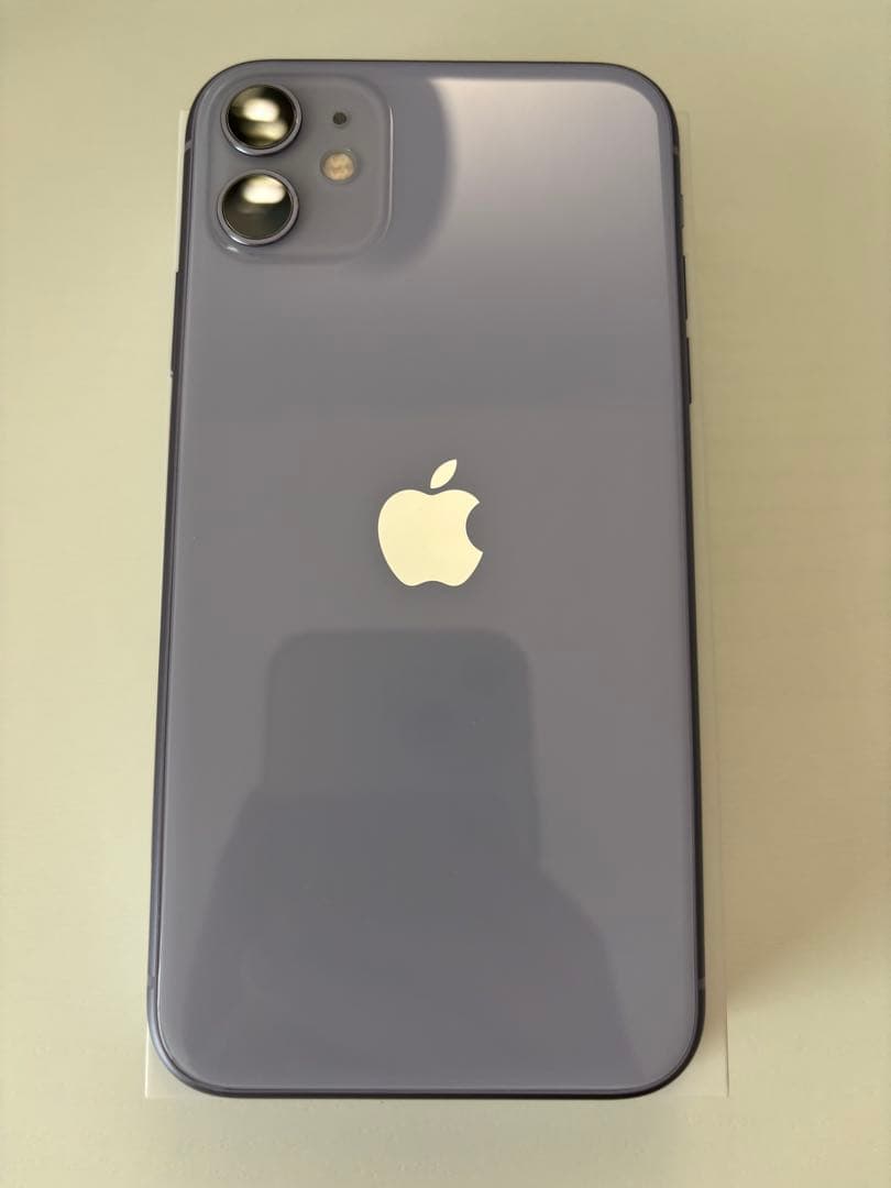 【美品・本体のみ】Apple iPhone 11 64GB　パープル