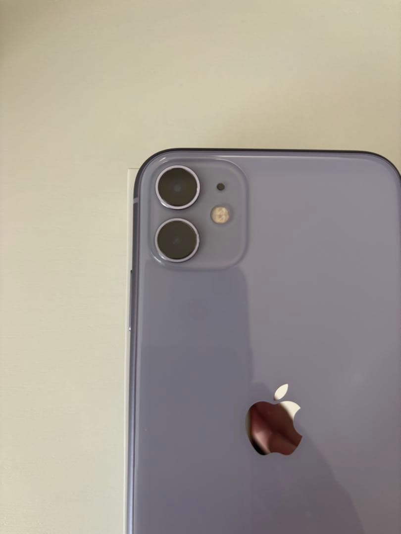 【美品・本体のみ】Apple iPhone 11 64GB　パープル