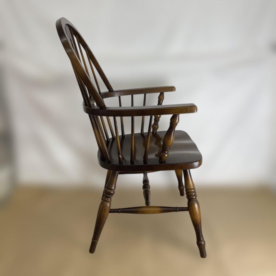 最終値下げ！ウインザーチェアー　キツツキ　国産　飛騨産業　04