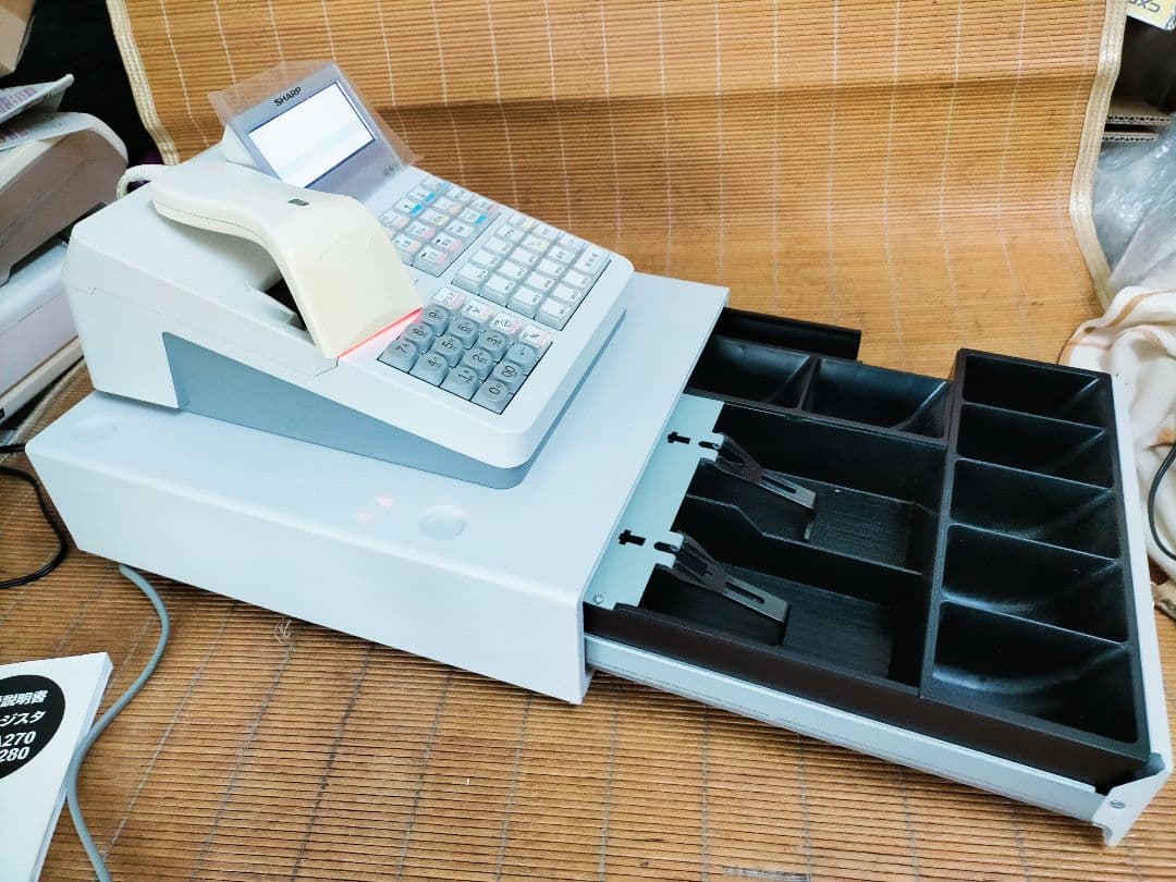 シャープレジスターXE-A270　PC連携　高額スキャナ付き　910139