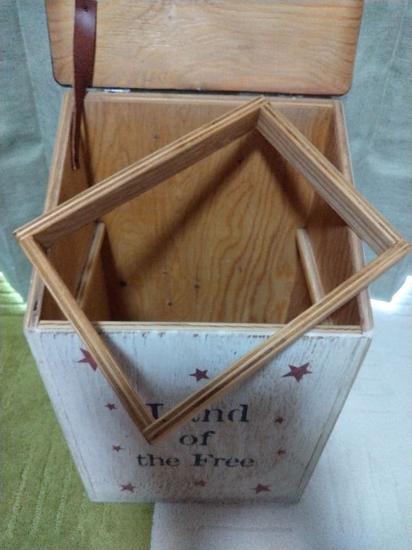 カントリー家具 ボックス 物入れ 手作り アメリカンカントリー ハンドメイド