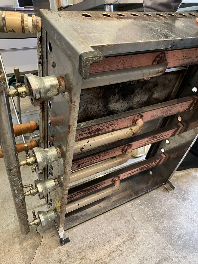 LPガス たい焼き器 5匹×2連 鯛焼き器/厨房機器/業務用