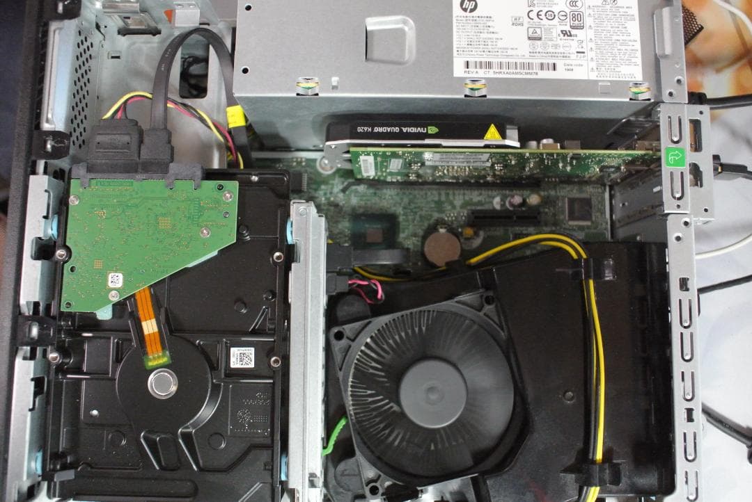 ミニPC HP ProDesk 600 G5/i5 9500/8MB/128GB/4TB