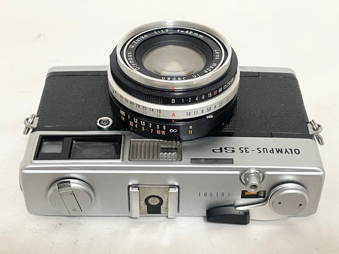 【動作品】　OLYMPUS - 35SP モルト交換　動作確認済　難あり