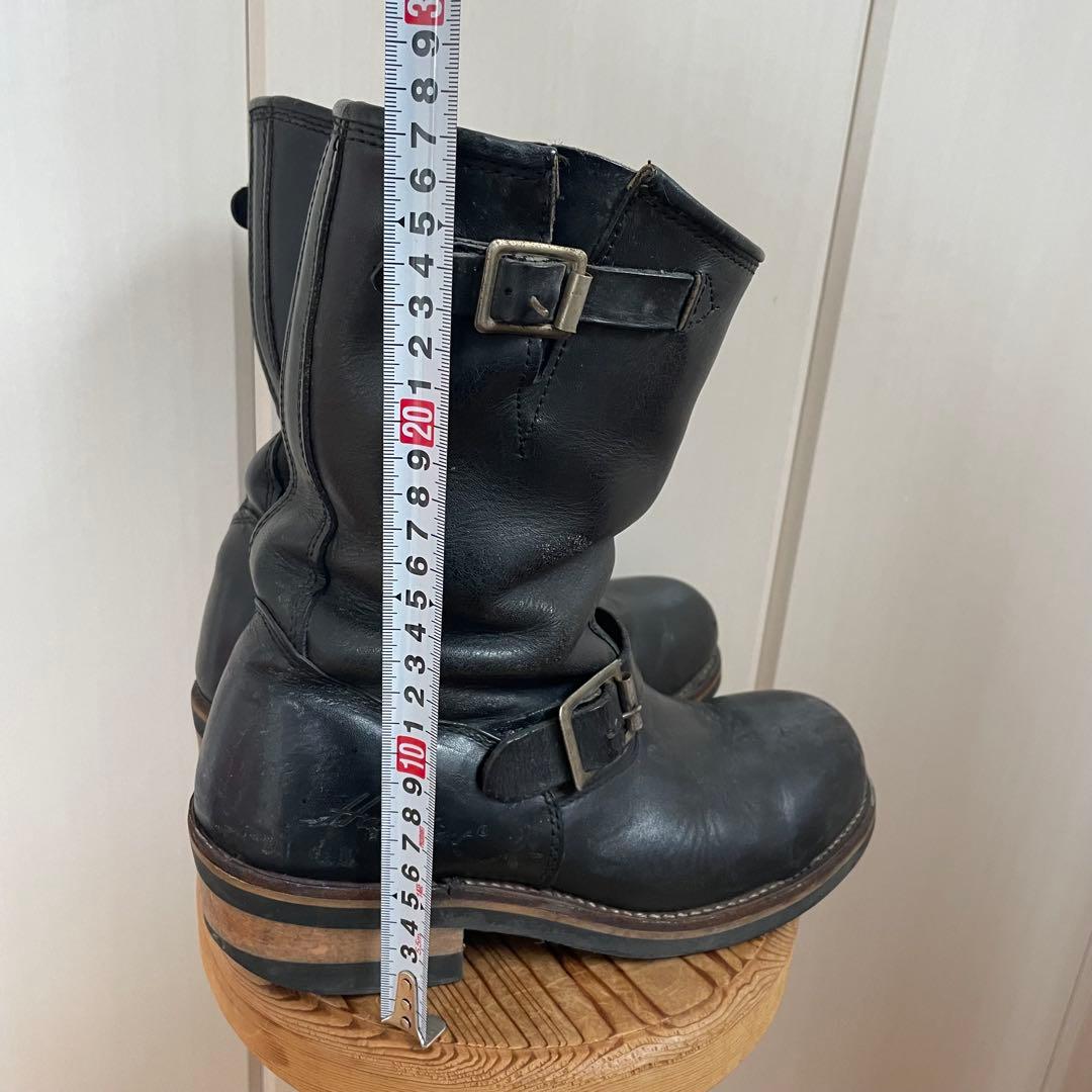 希少 廃盤 Hawkins エンジニアブーツ ワークブーツ ブラック レザー