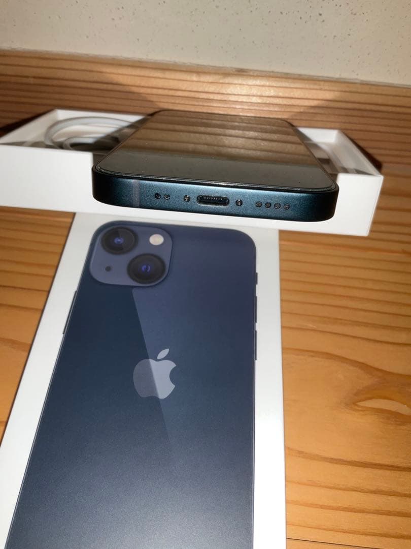 【美品・バッテリー100%】iPhone 13 mini 128GBミッドナイト