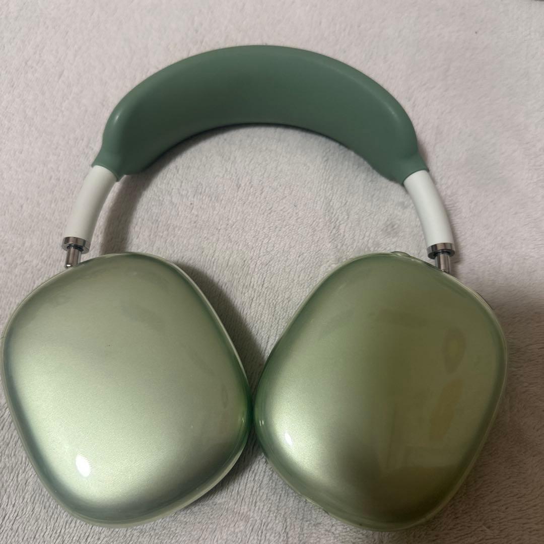 美品　Apple Airpod Max ワイヤレスヘッドホン　カバー付き