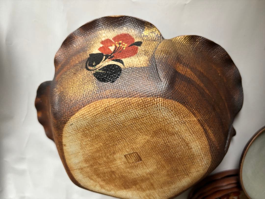 和風　デミタス　蓋付き湯呑み　菓子鉢