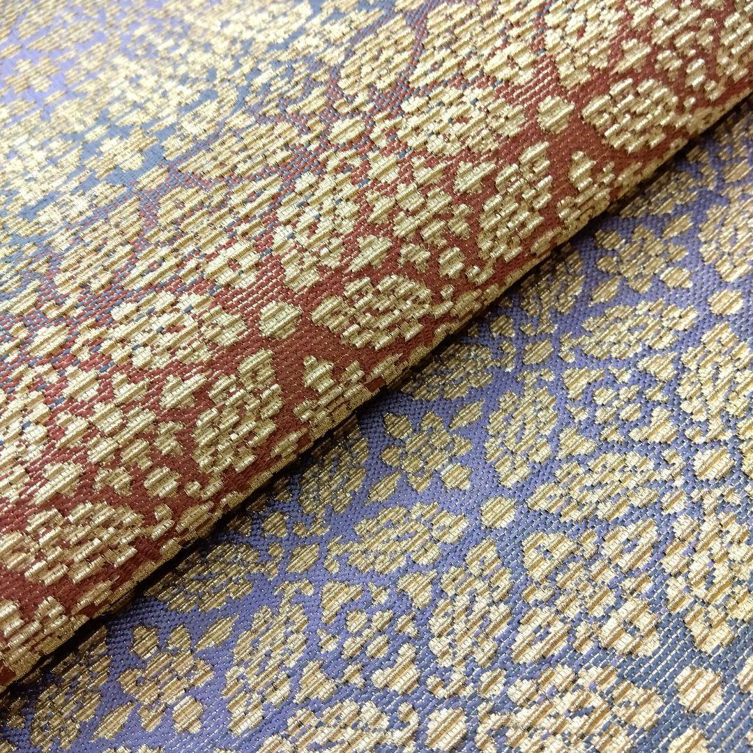 袋帯 輪奈織 花菱七宝 花角 24M351f