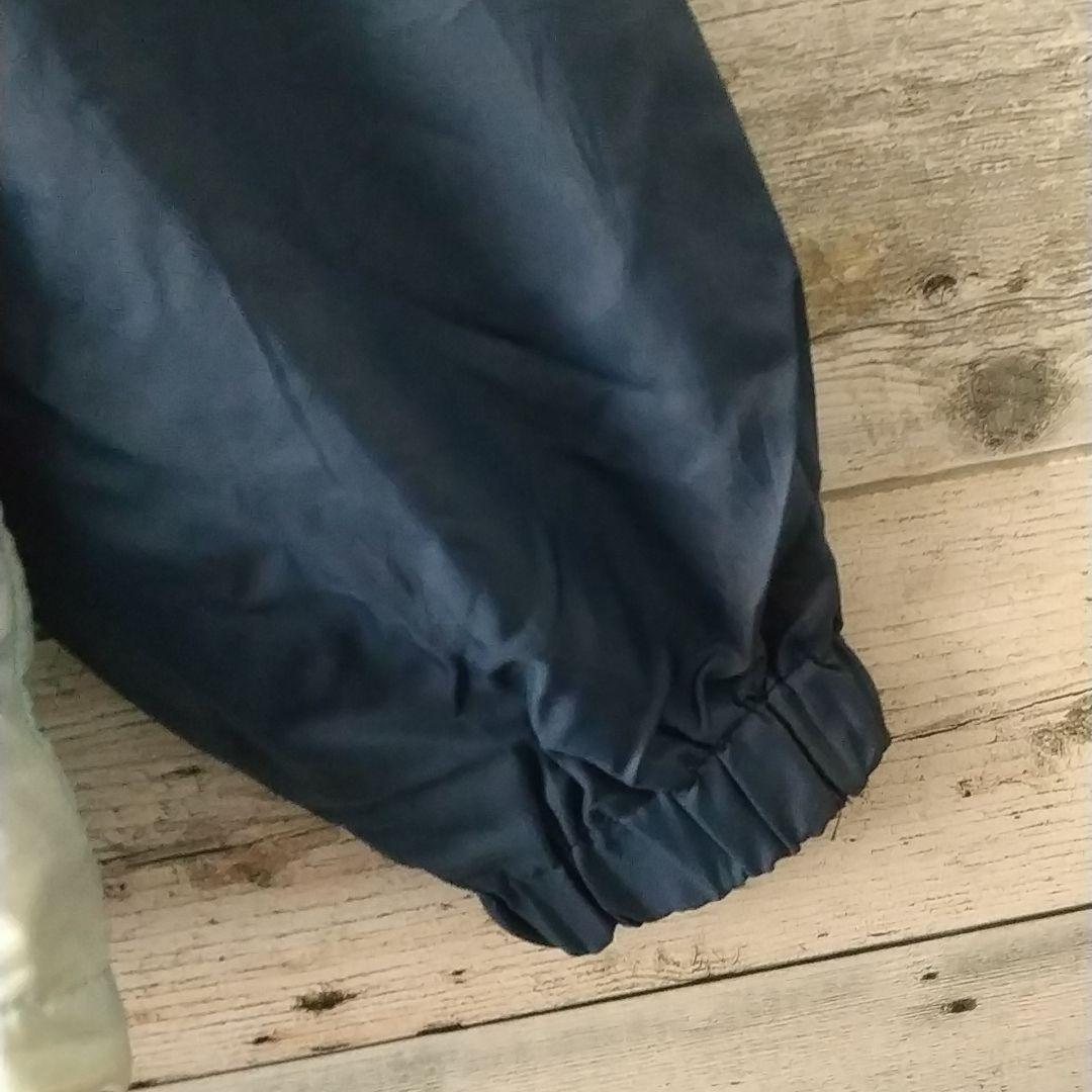 希少☆西ドイツ アディダス 刺繍ロゴ フード収納 ナイロンジャケット L相当