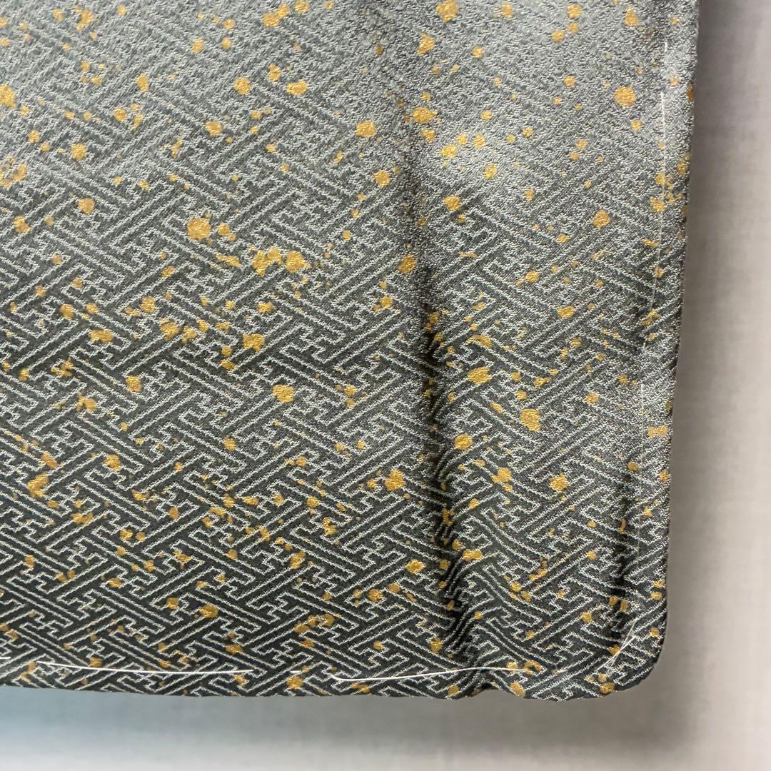 D172 訪問着　絞り　金駒刺繍　正絹　着物　袷　しつけ糸付き未使用極美品