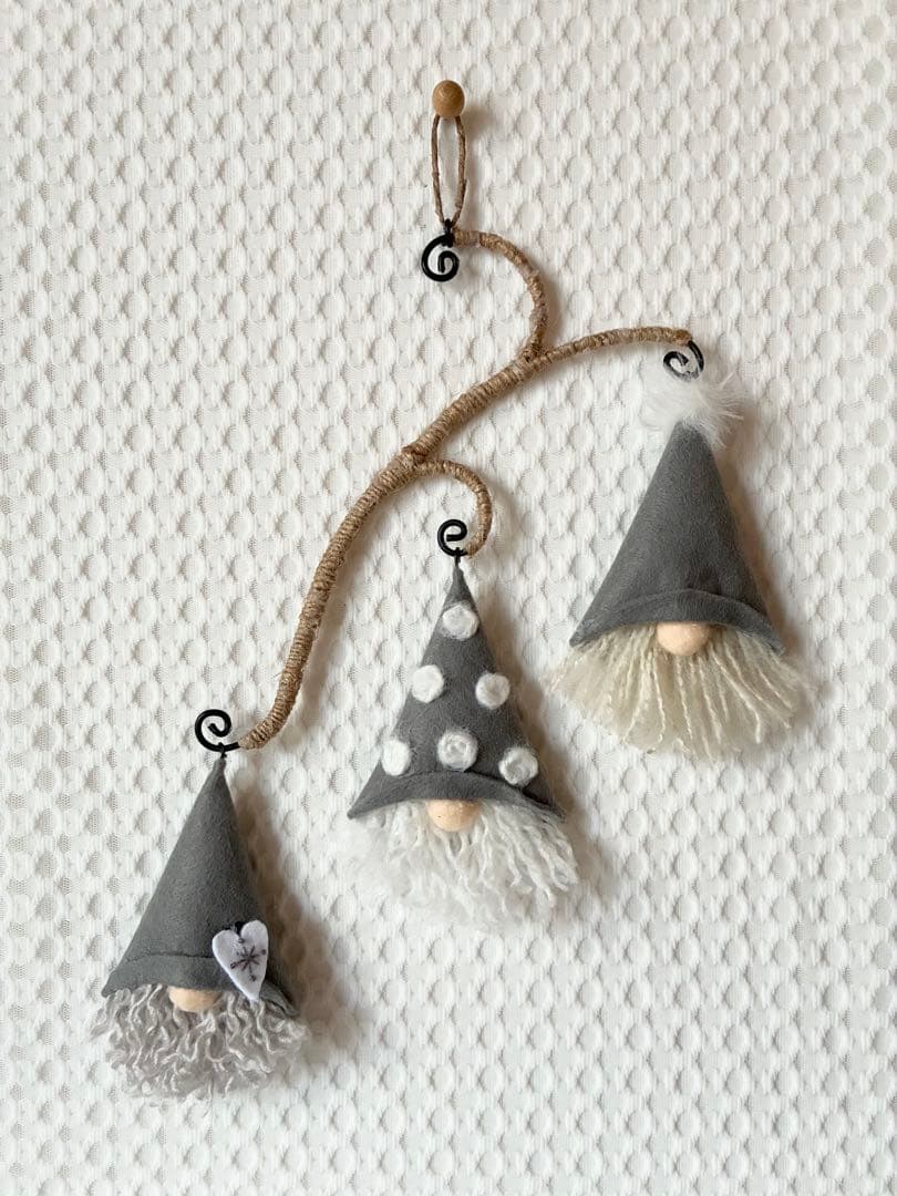 iku様おまとめ用 クリスマスリース　05 匿名配送　サンタクロース