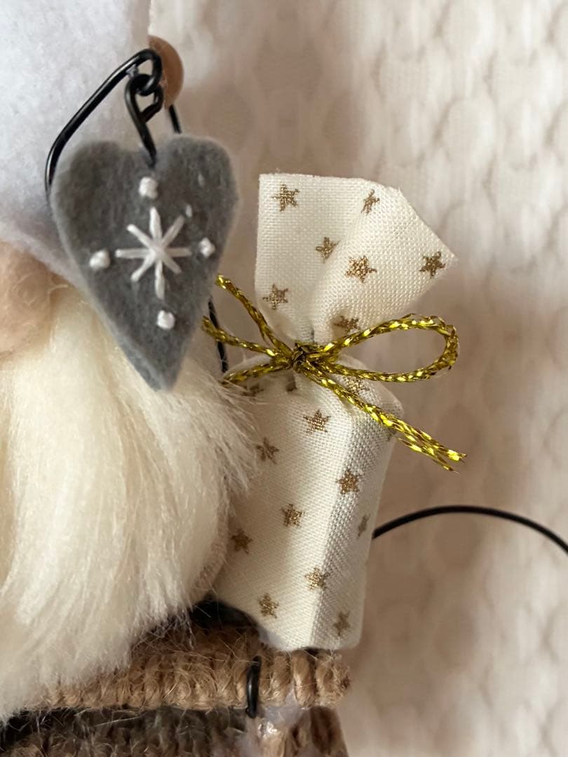 iku様おまとめ用 クリスマスリース　05 匿名配送　サンタクロース