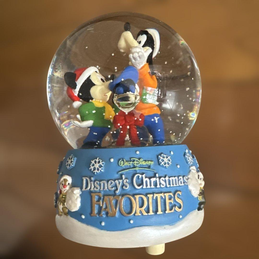Dole(ドール) ミッキーマウス　スノードームオルゴール　サンキョー非売品