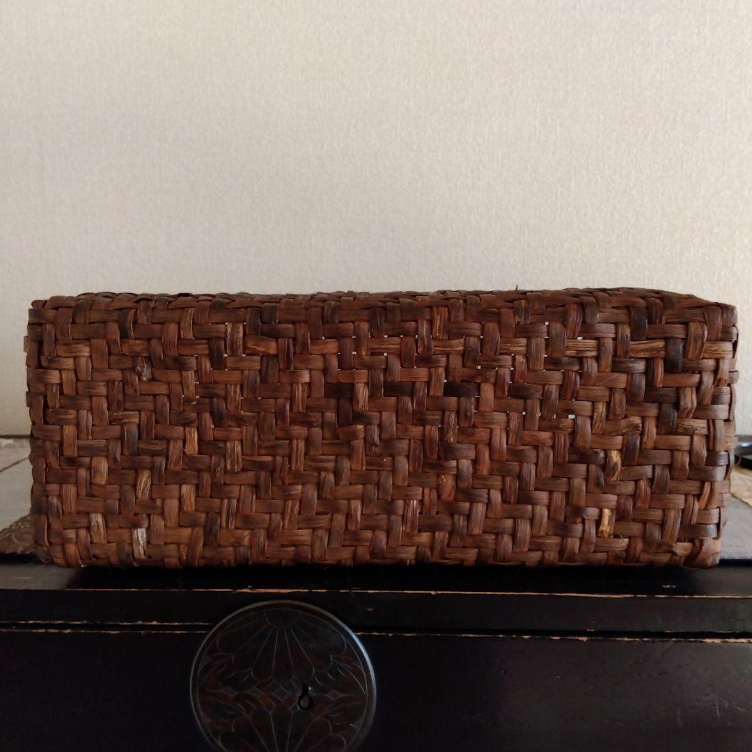 国産　山葡萄　籠バック　大きめ　長野