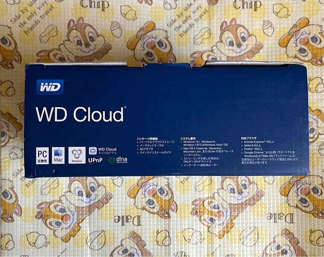 WD My Cloud 4TB NAS パーソナルクラウドストレージ
