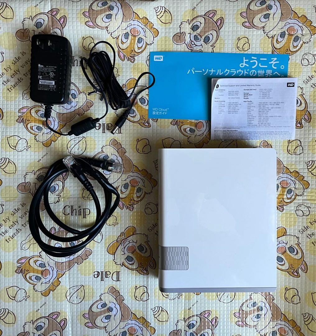 WD My Cloud 4TB NAS パーソナルクラウドストレージ