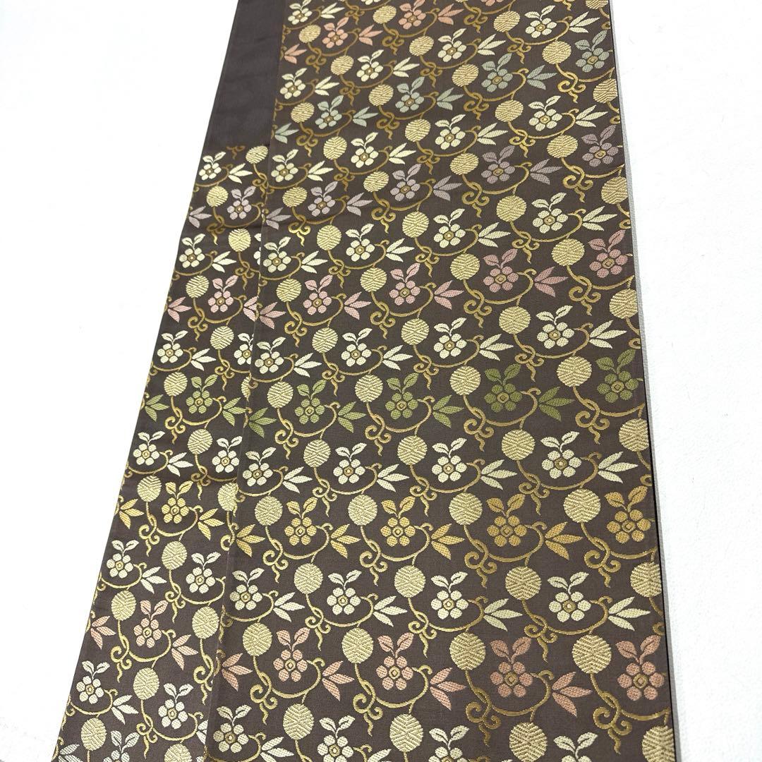 専用帯5008 ●陰山織物謹製 箔屋清兵衛 高級 正絹 六通 袋帯