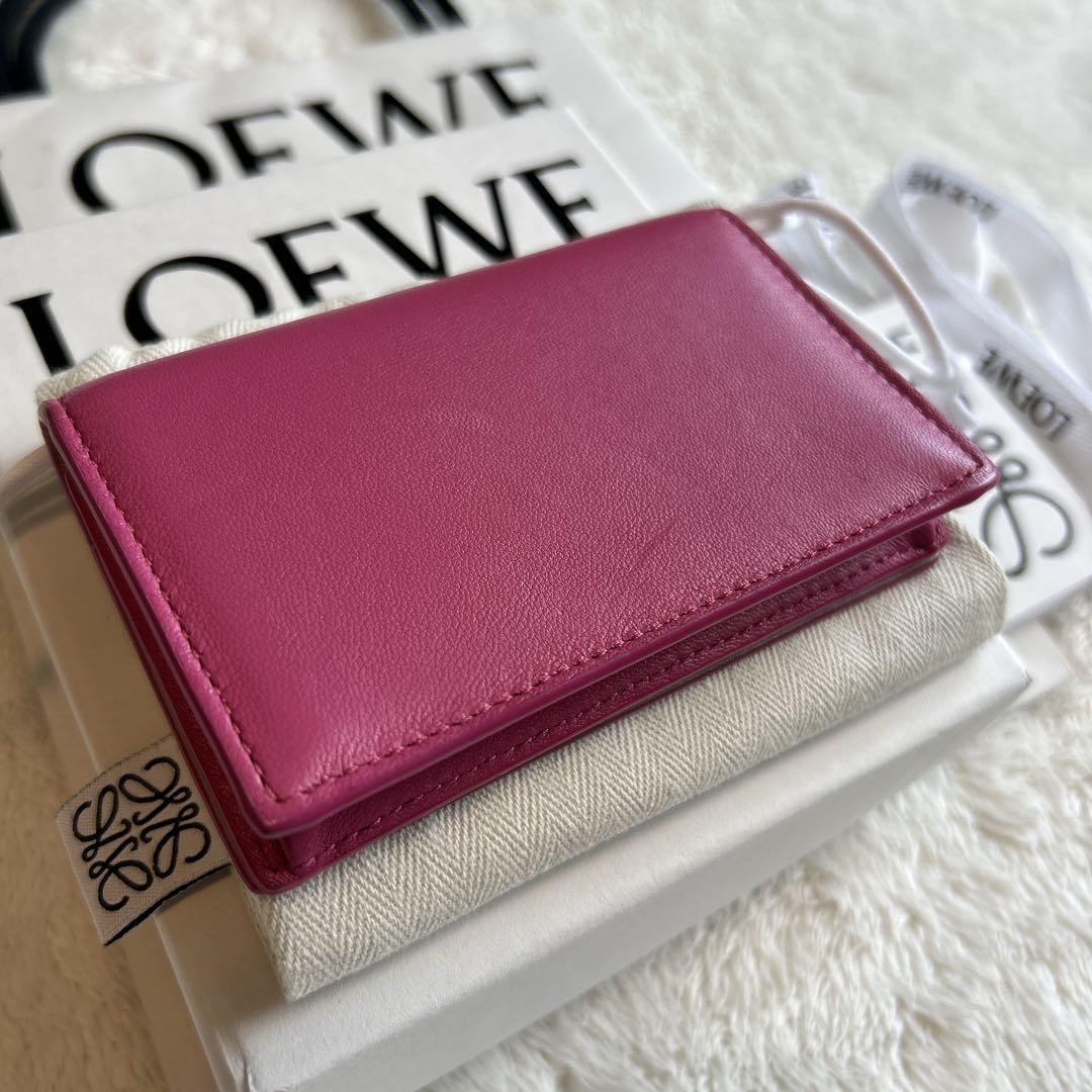 【美品】LOEWE ロエベ カードケース 名刺入れ