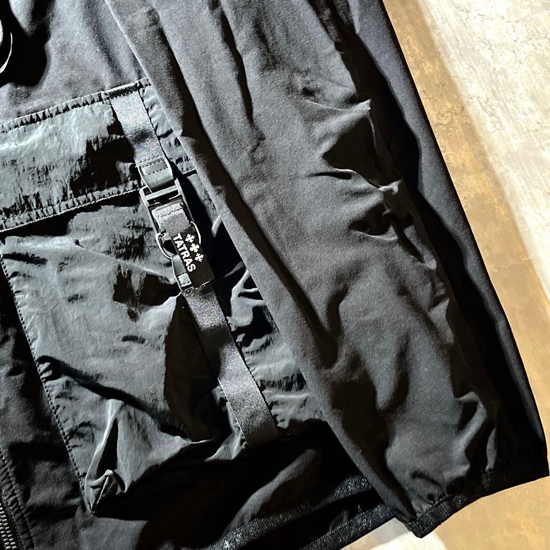 21年　タトラス ダケテ ジップアップパーカー ナイロンジャケット ストレッチ