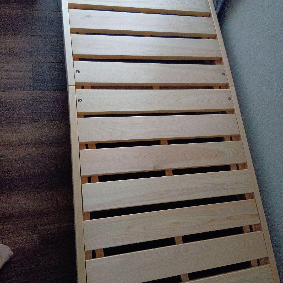 木製 シングルサイズ すのこベッド