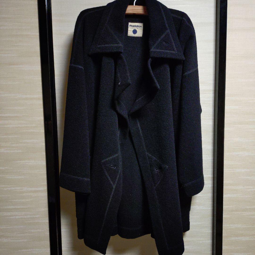 plantation　　プランテーション 　イッセイミヤケ　ウールコート