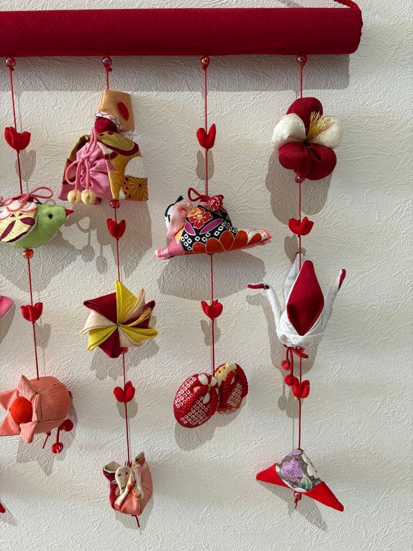 可愛いつるし雛　No.168 壁掛けタイプ・ひな祭り・桃の節句・おひなさま