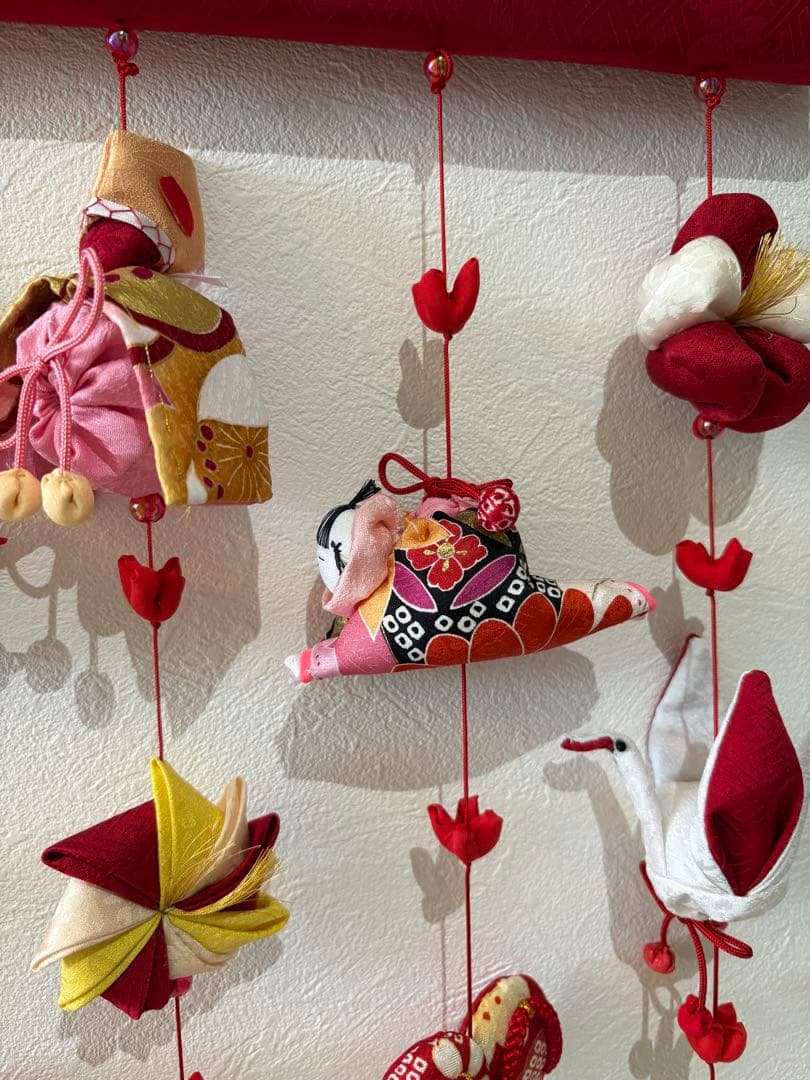 可愛いつるし雛　No.168 壁掛けタイプ・ひな祭り・桃の節句・おひなさま