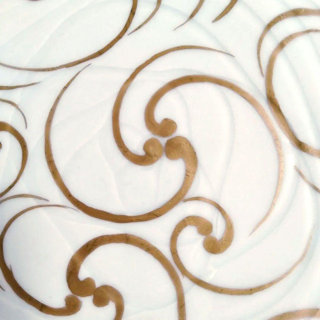 ☆ 加藤利昌 清水焼 白磁大皿