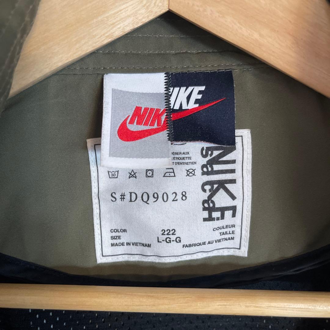 sacai NIKE モッズコート カーキ ユニセックス トレンチコート FW