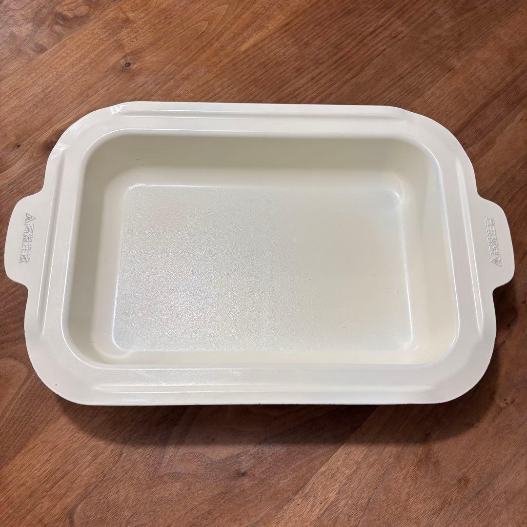 ブルーノ コンパクトホットプレート プレート4種セット 白 ホワイト アイボリー