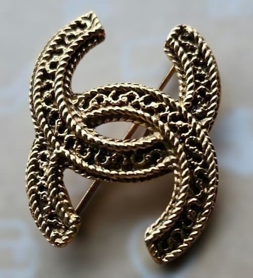 CHANEL シャネル　ブローチ　ココマーク　ヴィンテージ