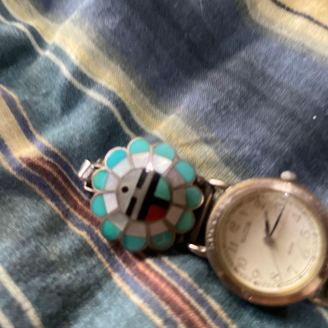 年末SALEインディアンジュエリー　ズーニー腕時計バンド