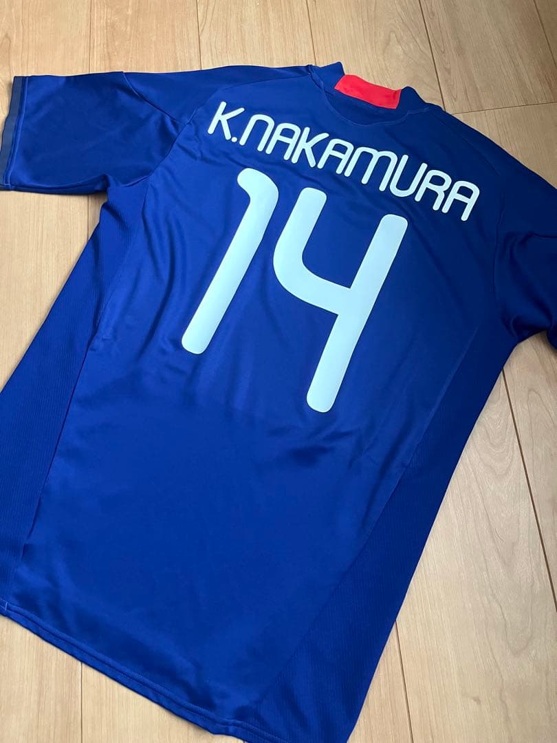 adidas 2010年 南ア W杯 日本代表 ユニフォーム 中村憲剛 14番