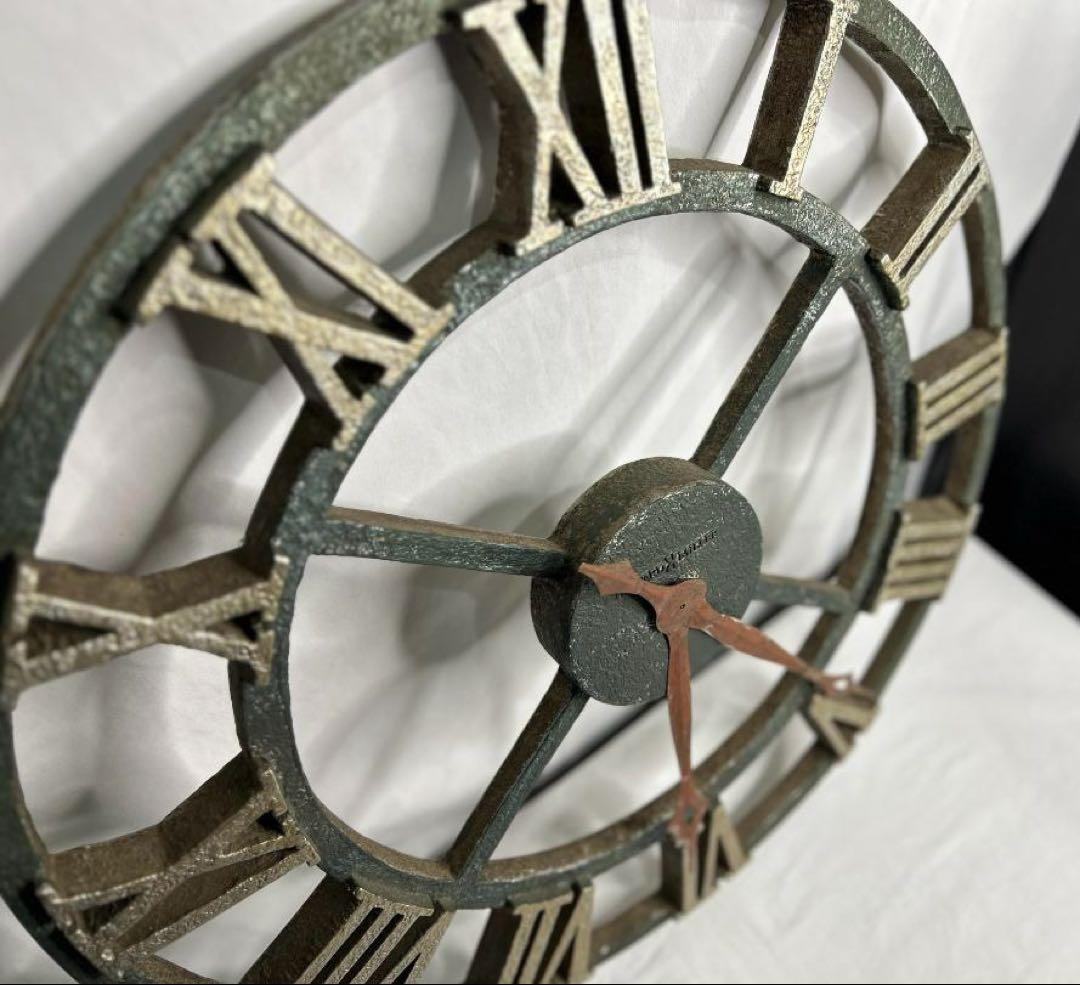 ⚪︎ハワードミラー⚪︎ 掛け時計 アンティーク調 金属製 クラシックインテリア