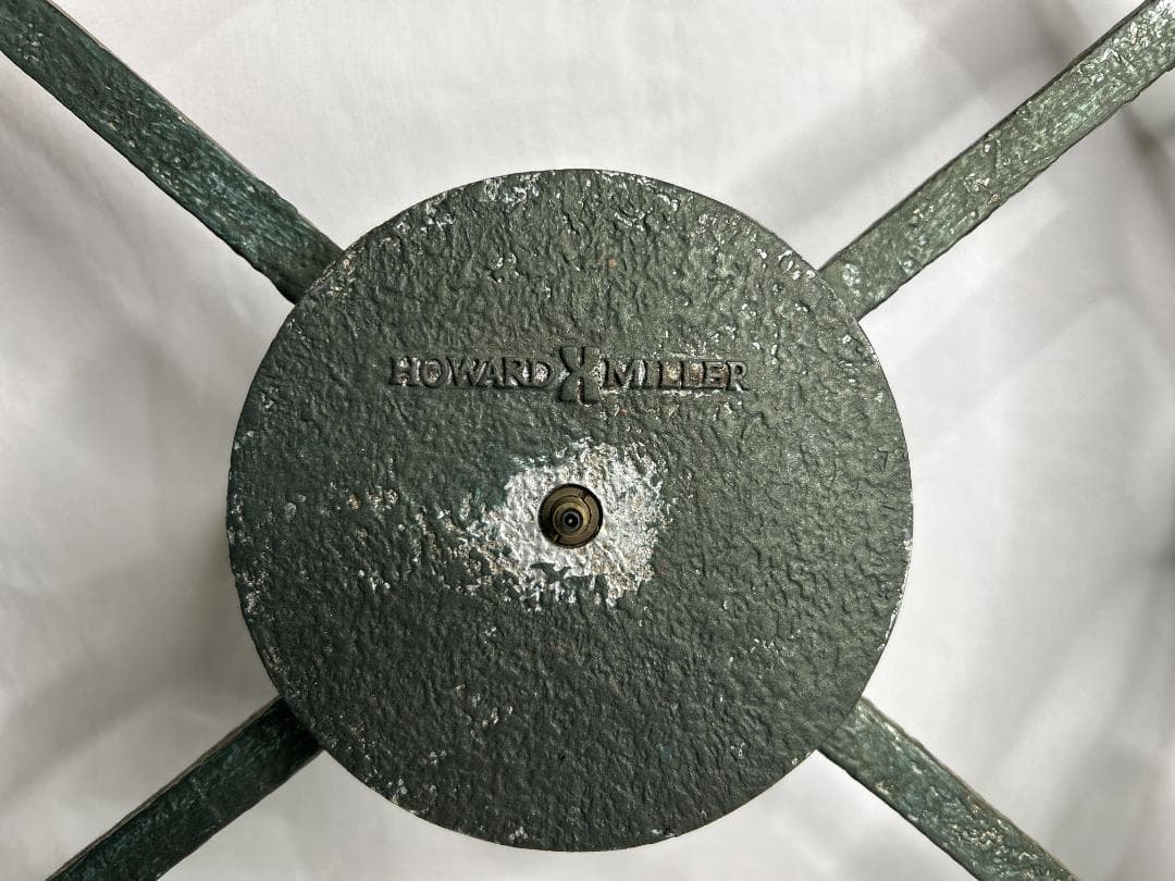 ⚪︎ハワードミラー⚪︎ 掛け時計 アンティーク調 金属製 クラシックインテリア