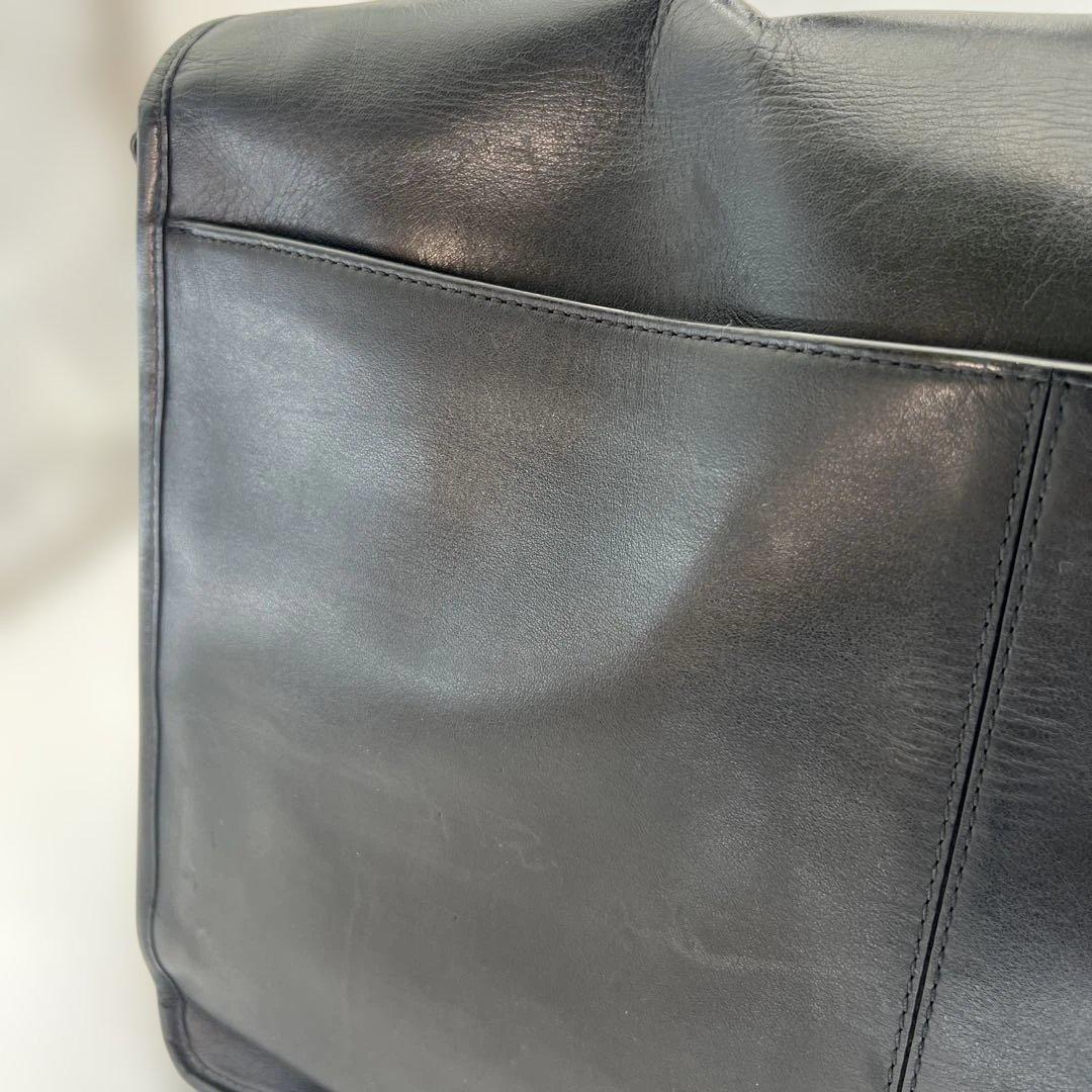 COACH オールドコーチ USA製 グローブレザー 2WAY ショルダー付