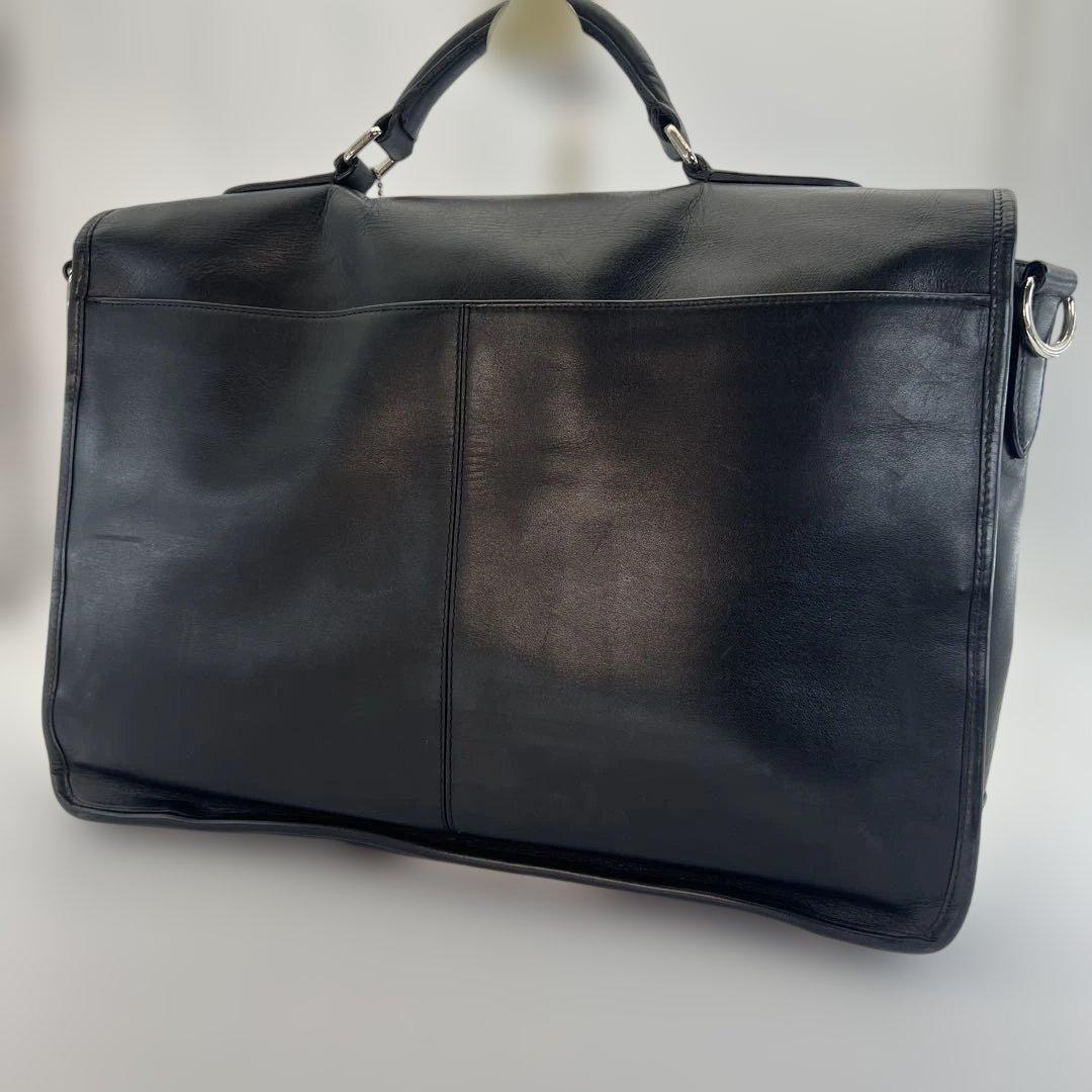 COACH オールドコーチ USA製 グローブレザー 2WAY ショルダー付