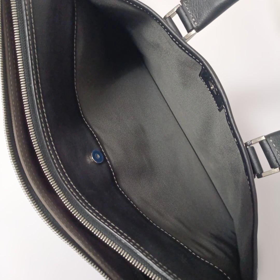 土屋鞄 プロータ 本革レザー ビジネスバッグ ブラック 美品